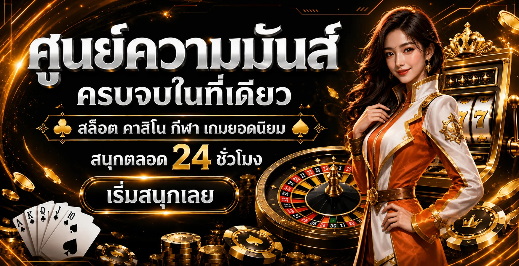 ศูนย์รวมบริการ 588WS พร้อมตัวละครเกมและเกมสล็อต